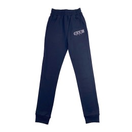 Design navy blue elastic trousers sweatpants custom rope elastic embroidered logo sweatpants tripe sweatshirt fabric cotton sweatpants sweatpants supplier U402 Design navy blue elastic trousers sweatpants custom rope elastic embroidered logo sweatpants tripe sweatshirt fabric cotton sweatpants sweatpants supplier U402
